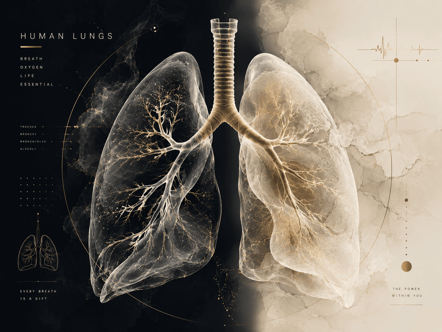 Lungs from the Clinical Art collection