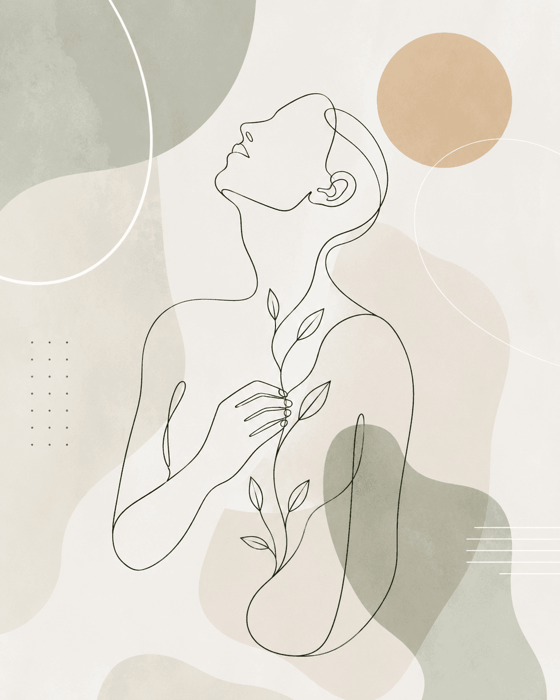 Minimalist Woman from the Organic Wellness collection