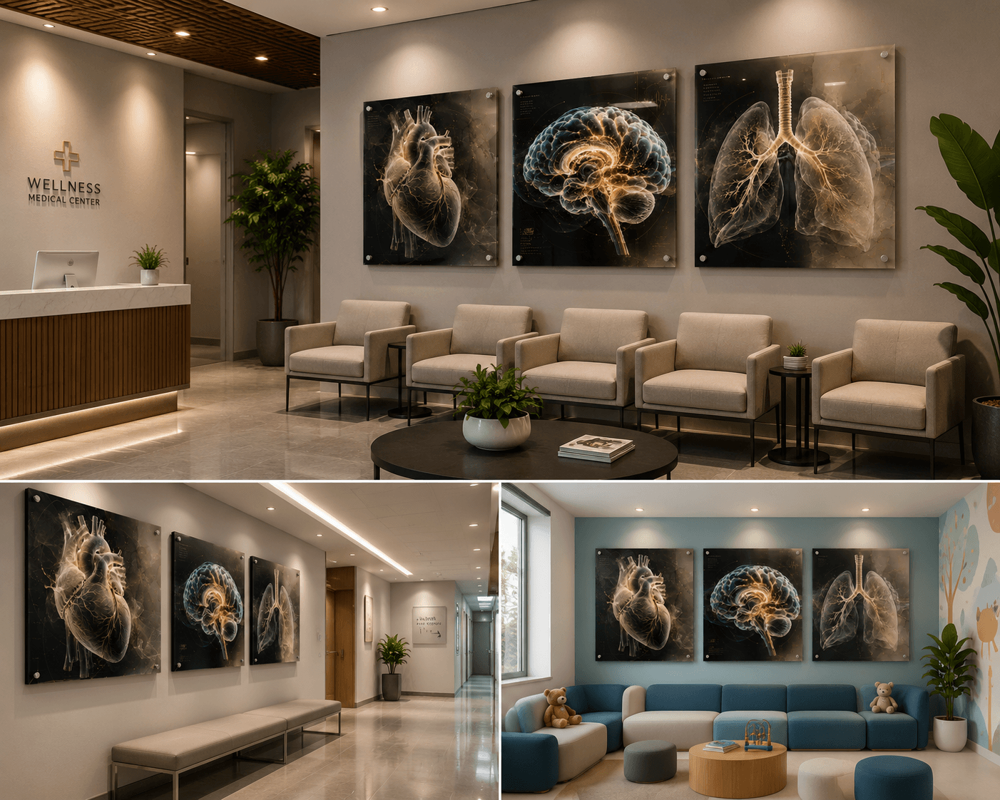 Clinical Art installation mockup 1