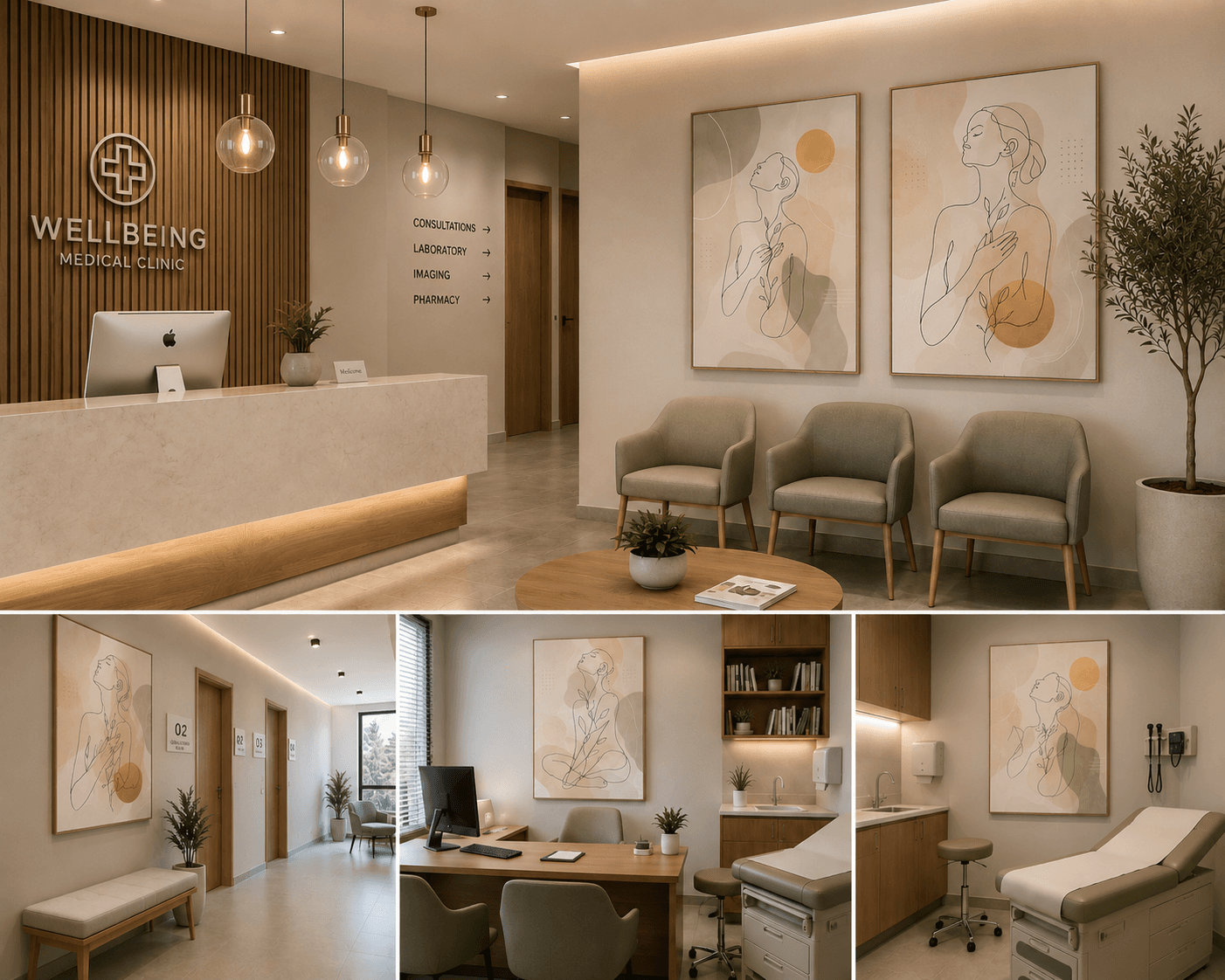 Organic Wellness installation mockup 1